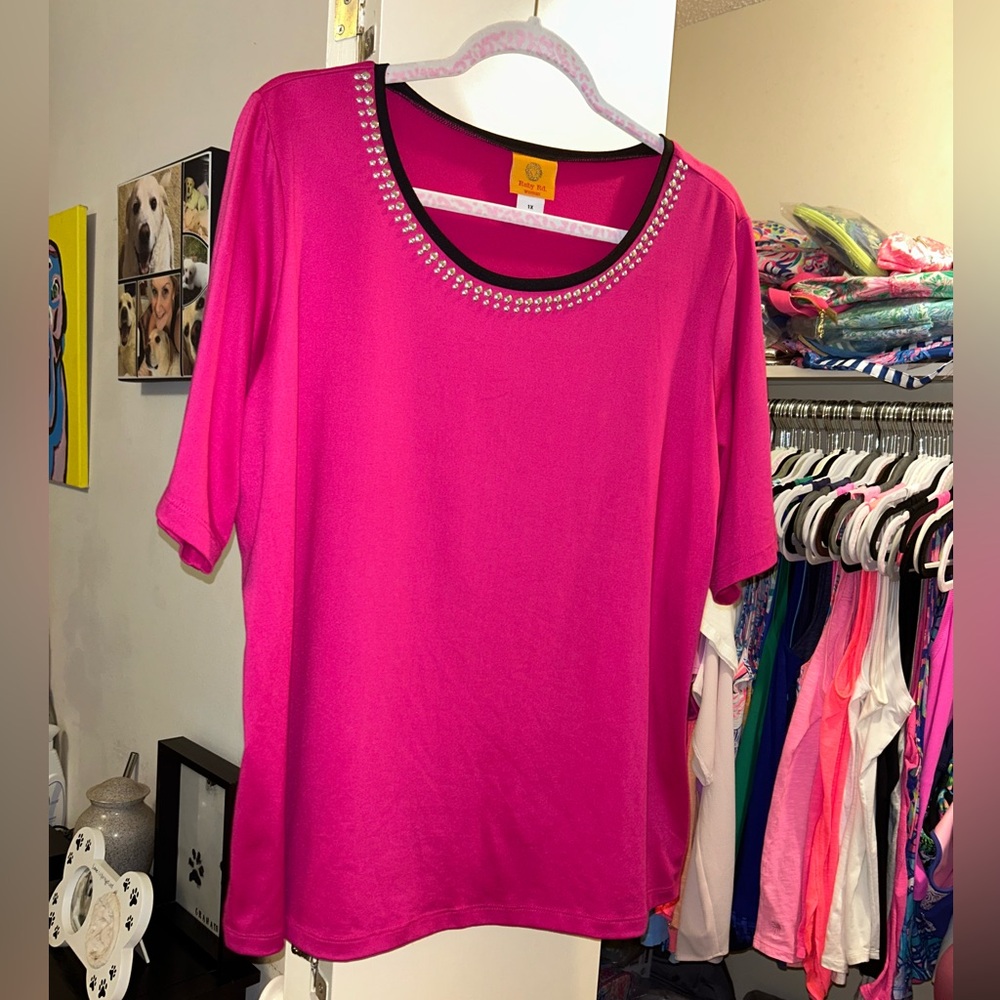 🩷NWOT Ruby Rd Woman Beautiful Top🩷 - Picture 2 of 10